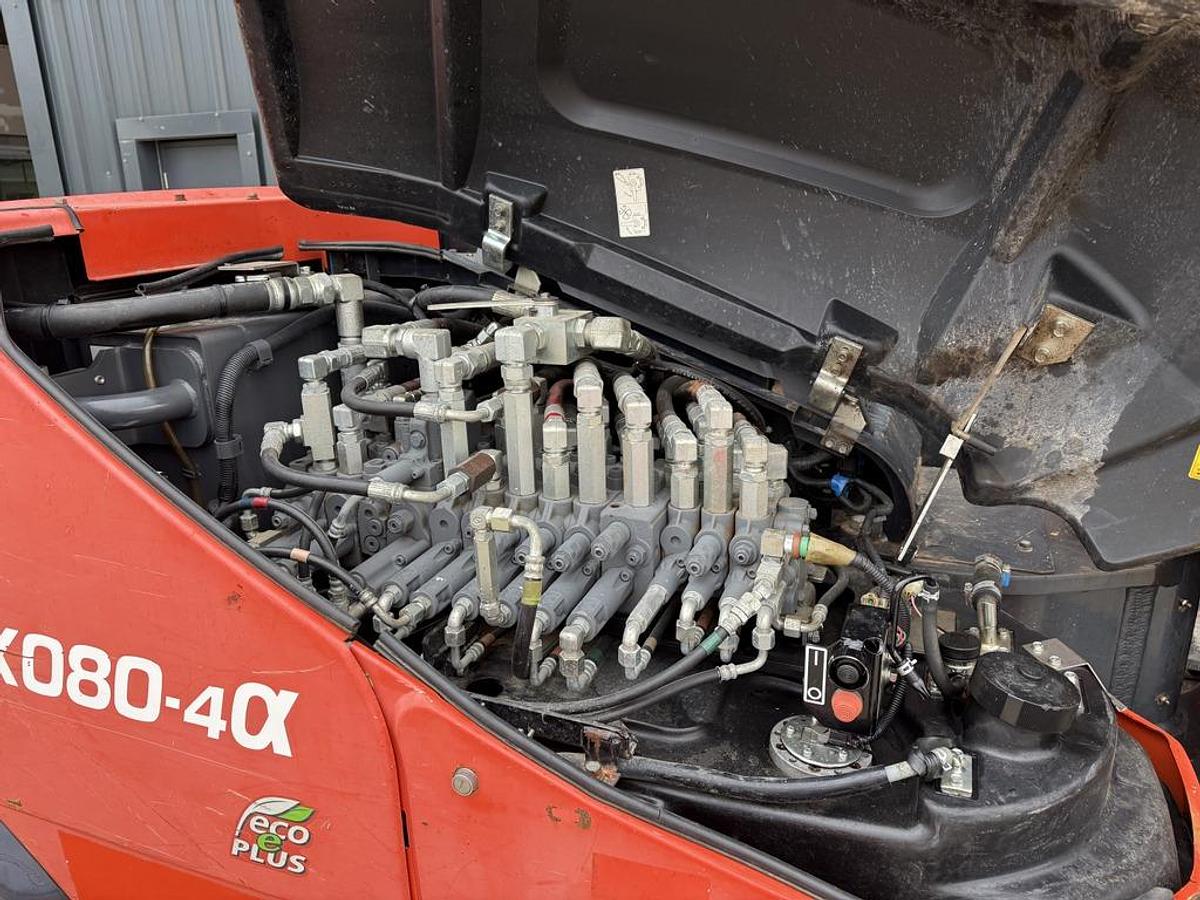 Used Kubota KX080-4 8t Mini Excavator