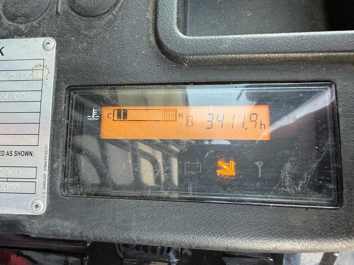 Used Toyota Tonero 2.5t LPG Forklift