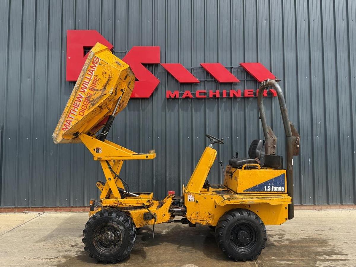 Used Thwaites 1.5 Tonne Hi-Swivel Dumper