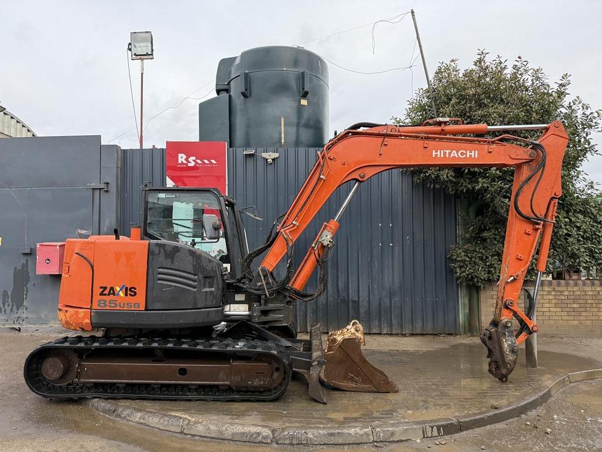 Used Hitachi ZX85 USB-5A 8.6t Mini Excavator
