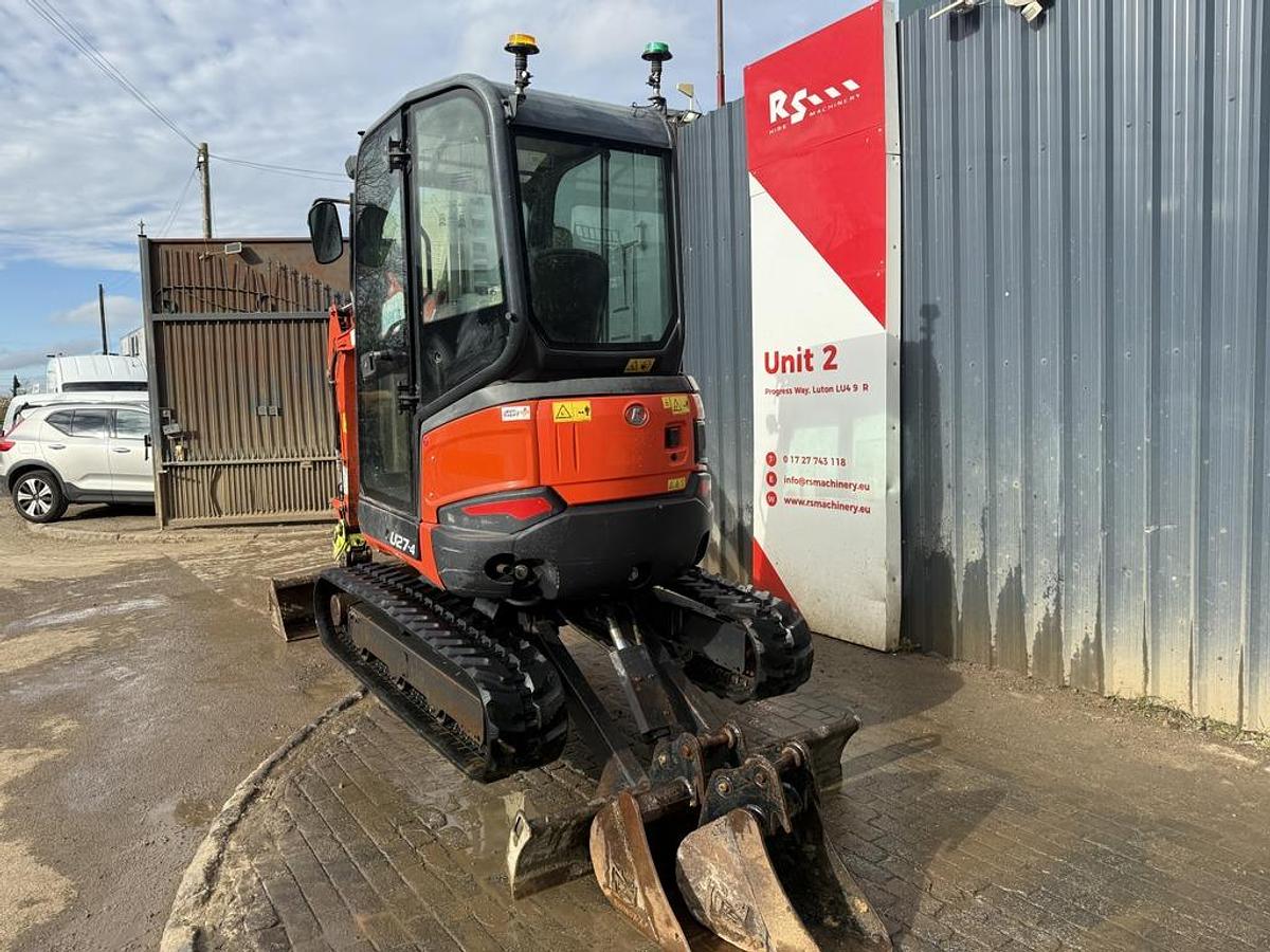 Used Kubota U27-4 2.7t Mini Excavator