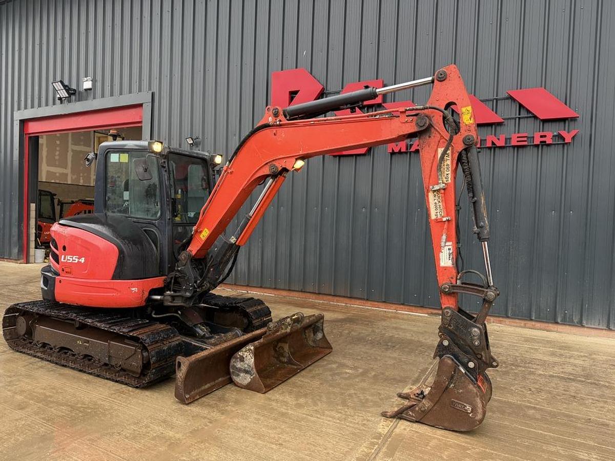 Used Kubota U55-4 5.5t Mini Excavator