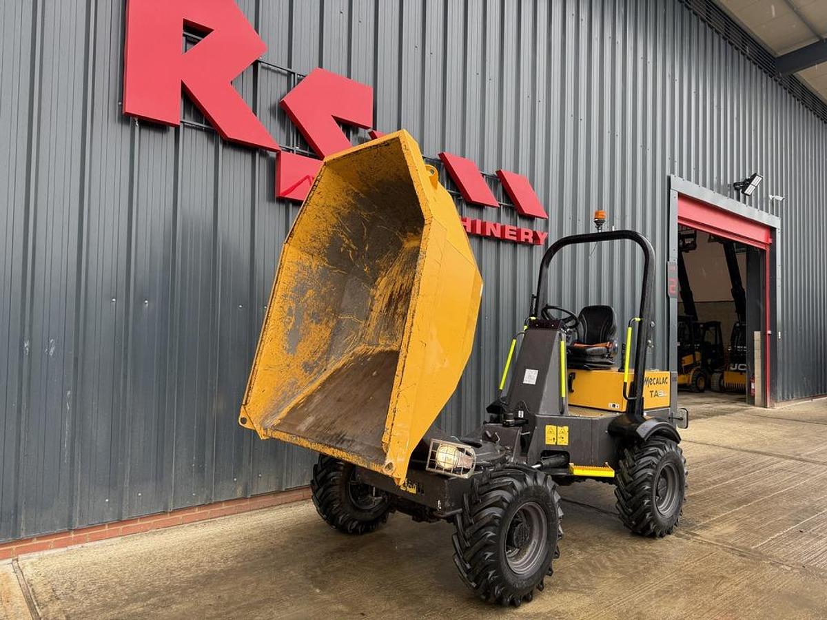 Used Mecalac TA3sh 3 Ton Swivel Dumper