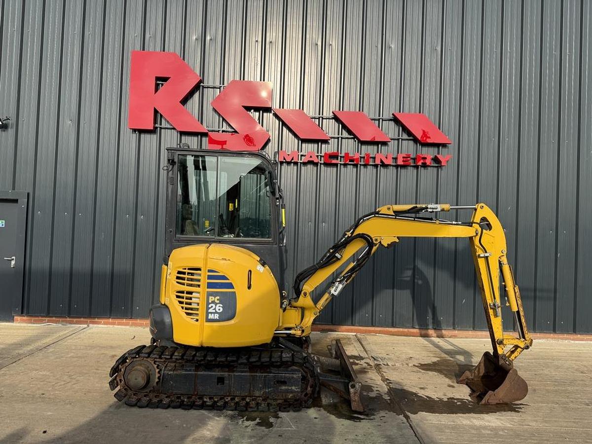 Used Komatsu PC26 MR-3 2.7t Mini Excavator