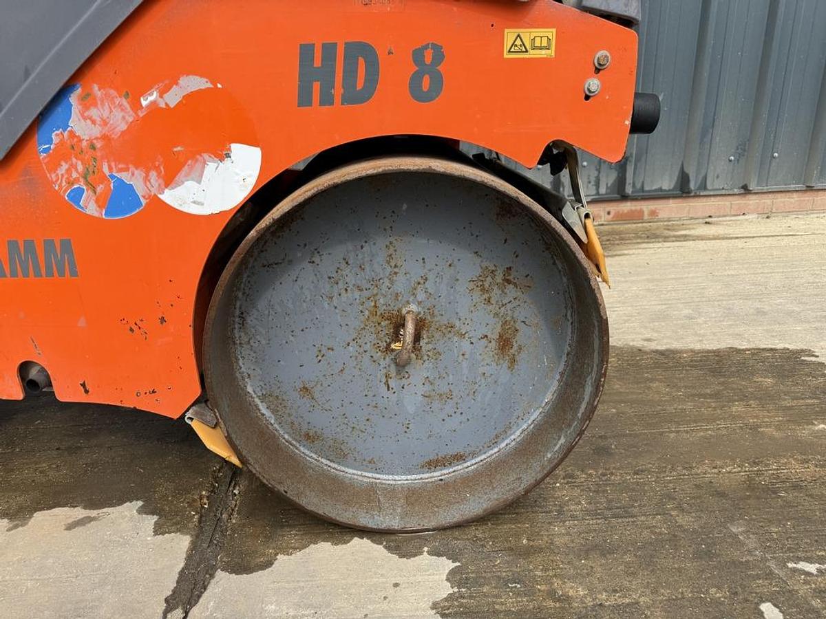 Used Hamm HD 8 VV 1.6t Roller