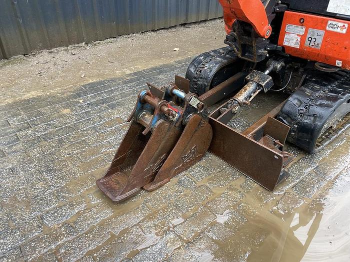 Used Kubota U17-3 1,7t Mini Excavator + Plant Trailer