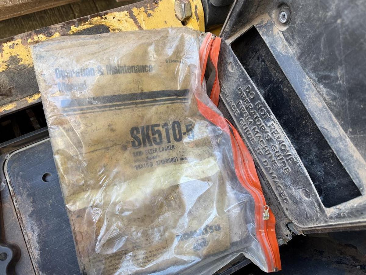 Used Komatsu SK510 Skid Steer Loader