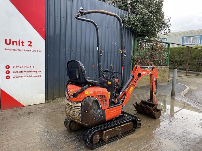 Used Kubota K008-3 1t Micro Excavator