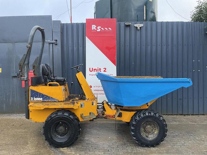 Used Thwaites 3 Tonne Swivel Dumper