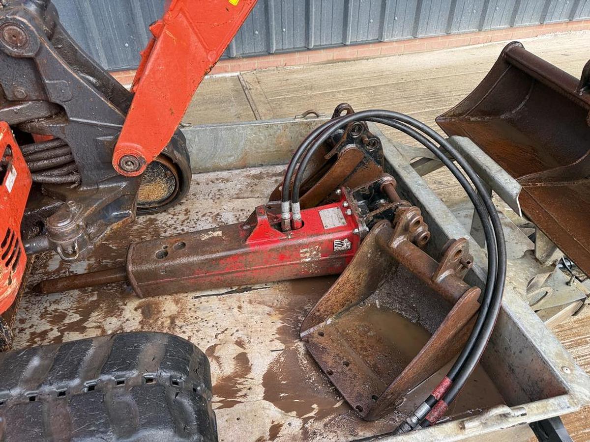 Used Kubota U17-3 1,7t Mini Excavator +Trailer +Breaker
