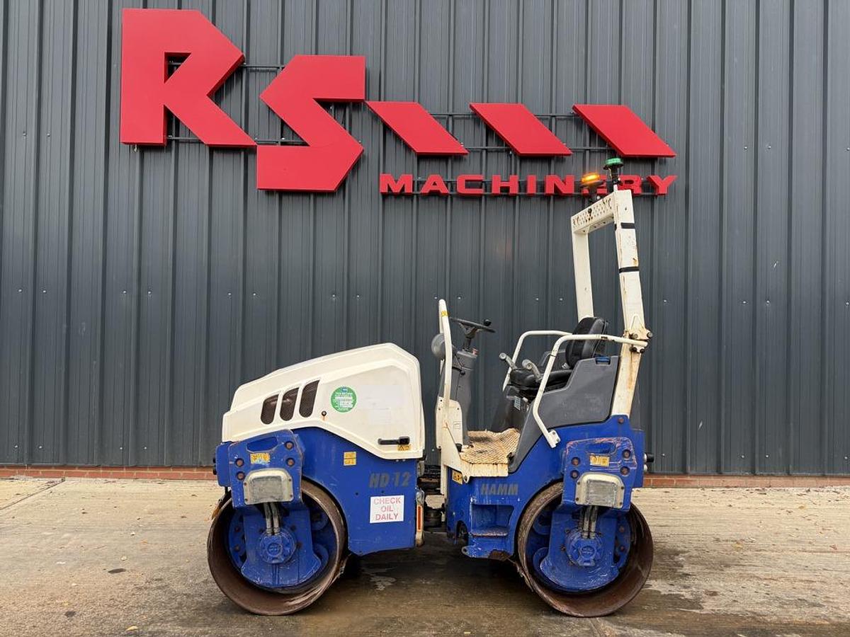 Used Hamm HD 12 VV 3t Roller