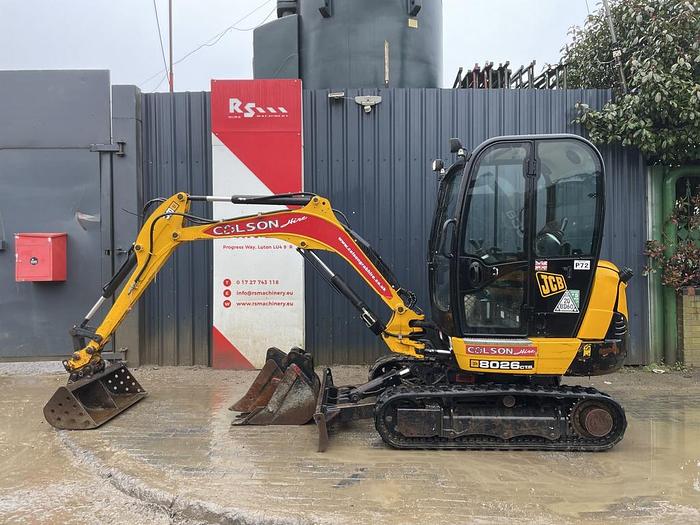 Used JCB 8026 CTS 2.8t Mini Excavator