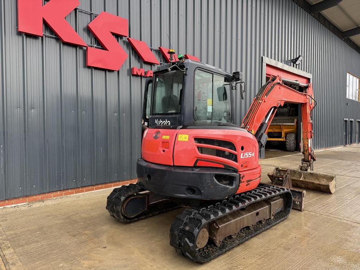 Used Kubota U55-4 5.5t Mini Excavator