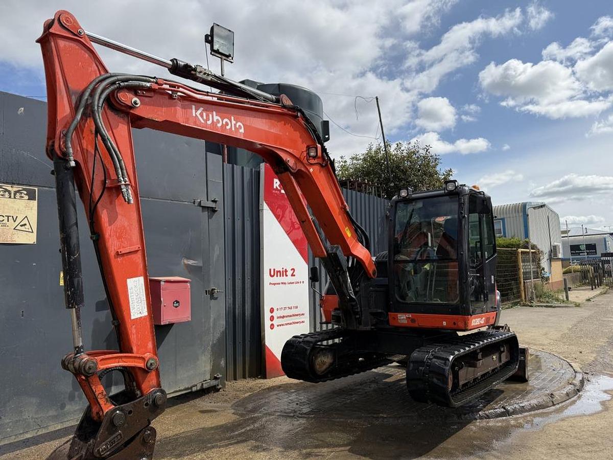 Used Kubota KX080-4 8t Mini Excavator