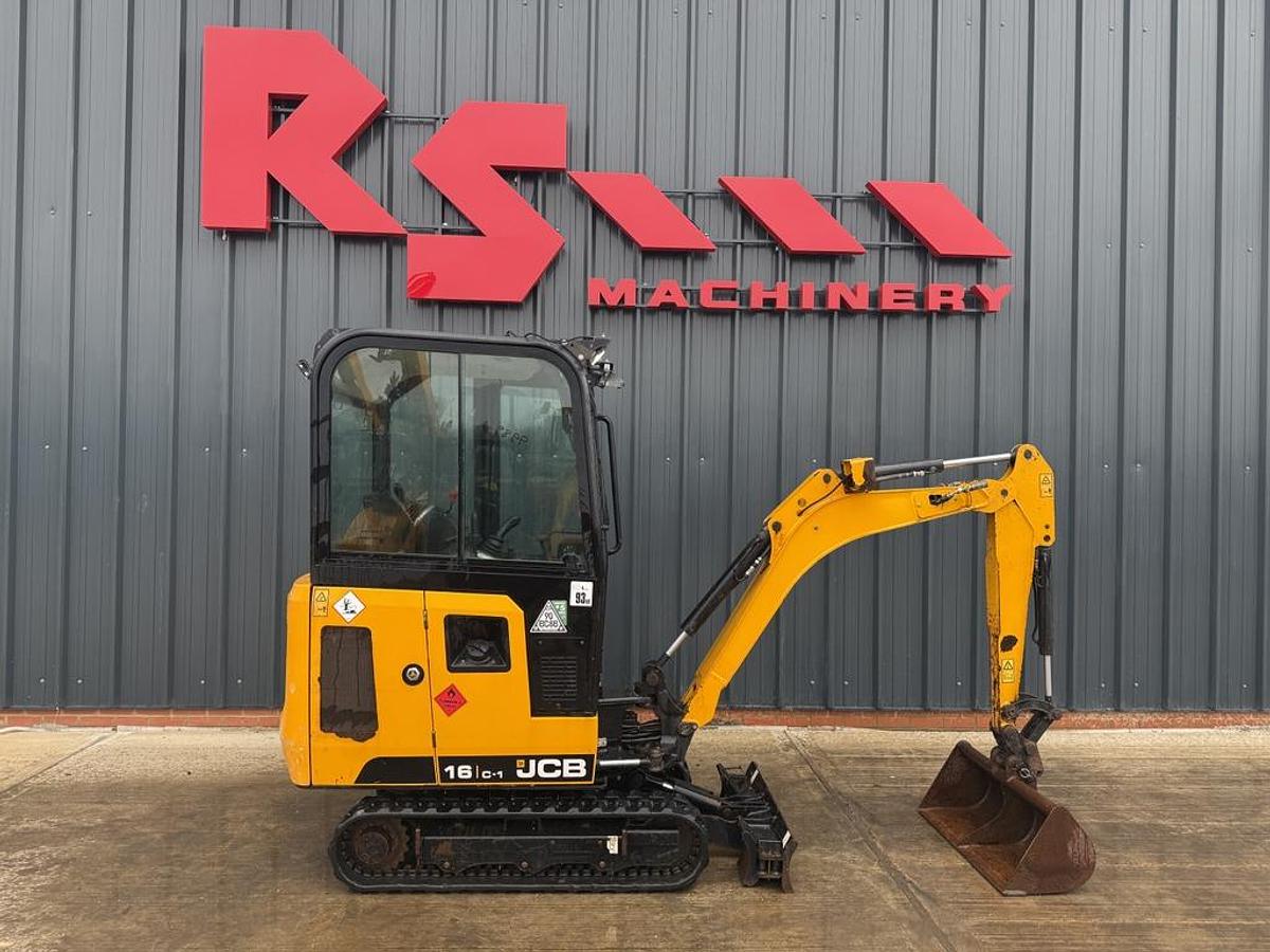 Used JCB 16C-1 1.7t Mini Excavator