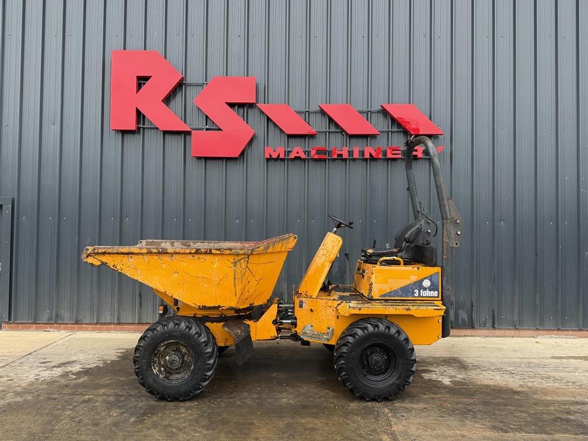 Used Thwaites 3 Tonne Swivel Dumper