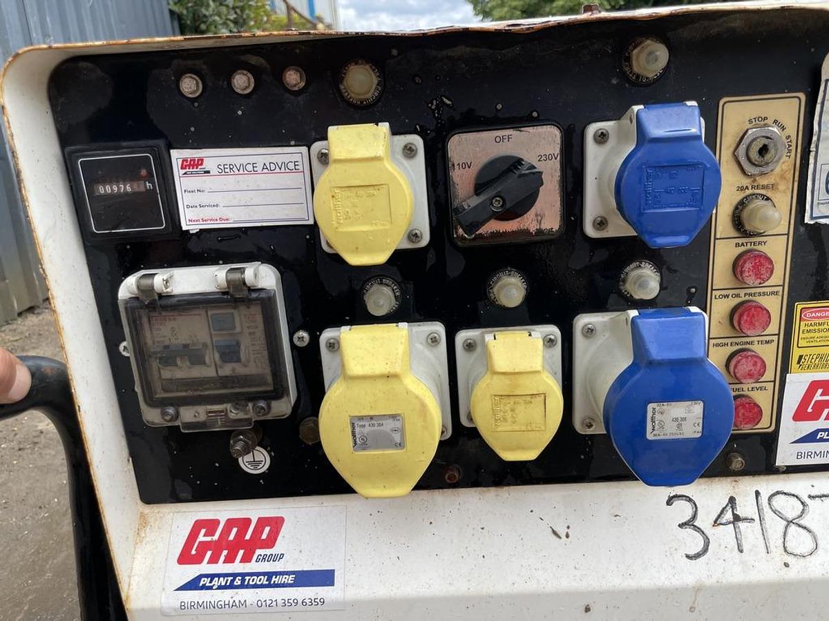 Used Stephill SSD6000 6 kVA Generator