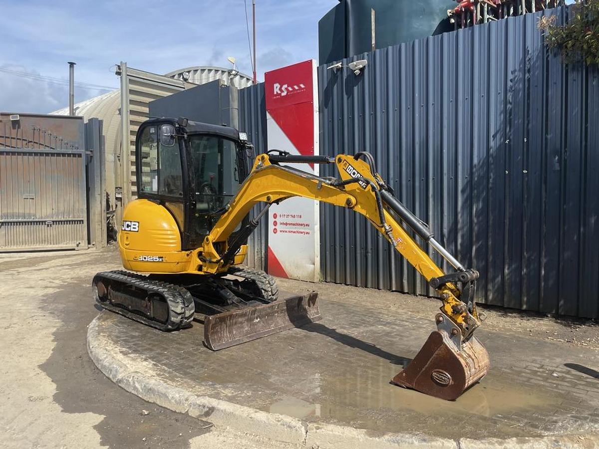 Used JCB 8025 ZTS 2.8t Mini Excavator