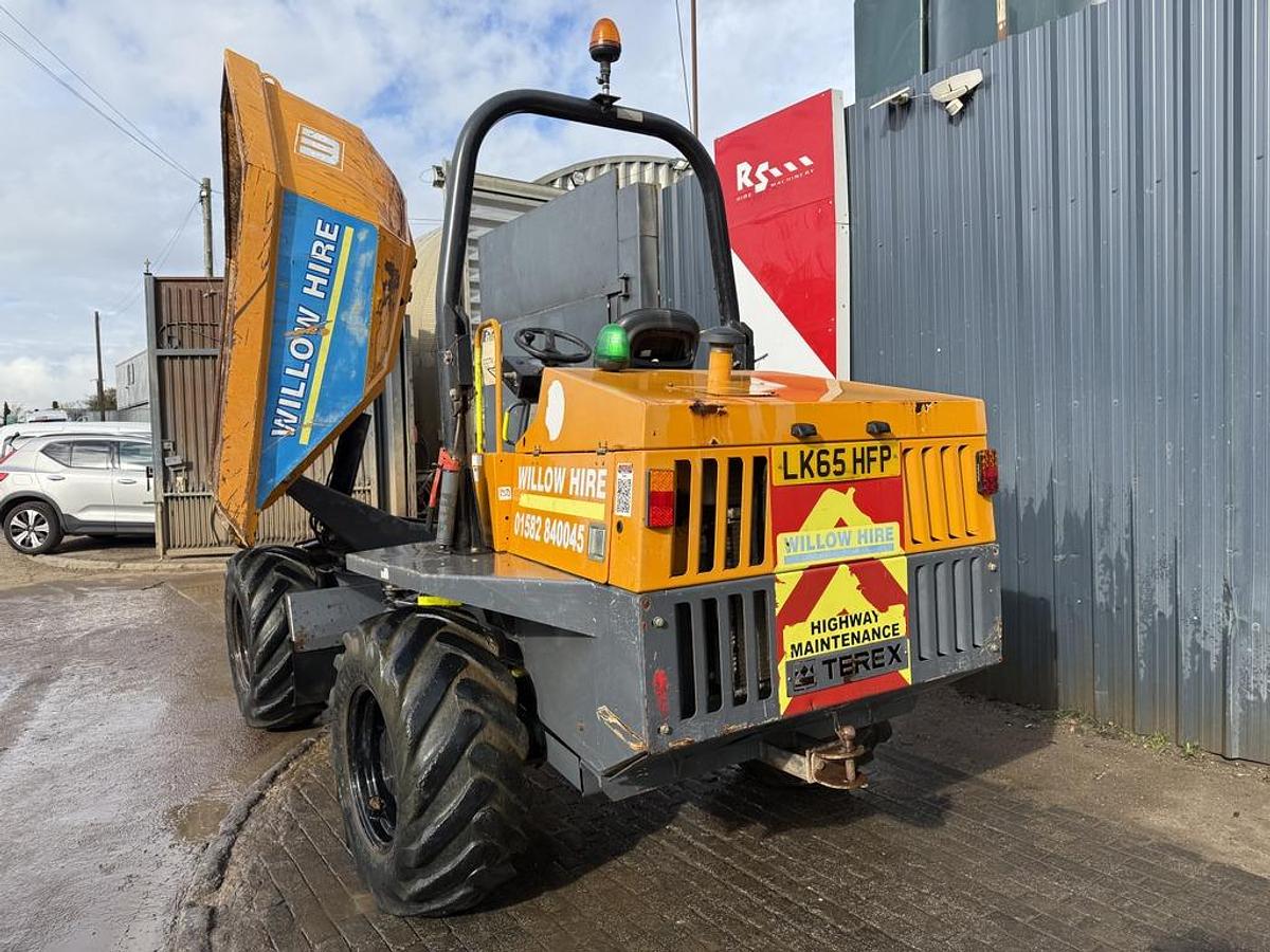 Used Terex TA6s 6 Ton Swivel Dumper