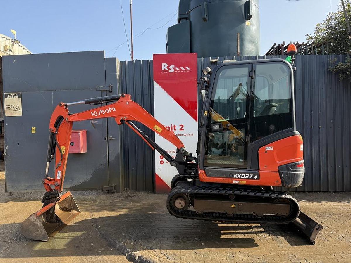 Used Kubota KX027-4 2.7t Mini Excavator
