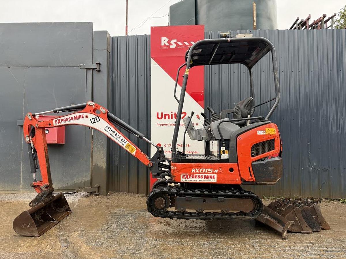 Used Kubota KX015-4 1.5t Mini Excavator