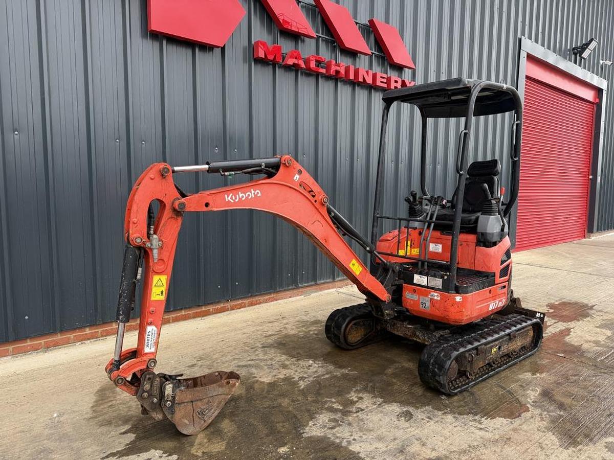 Used Kubota U17-3 1,7t Mini Excavator