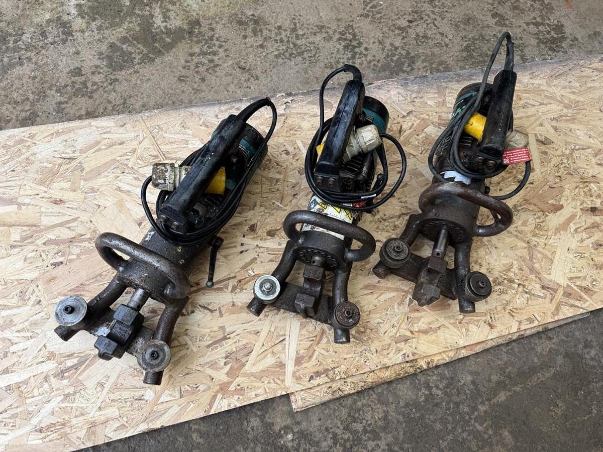 Used Ogura HBB-525 Electric Hydraulic Rebar Straightener