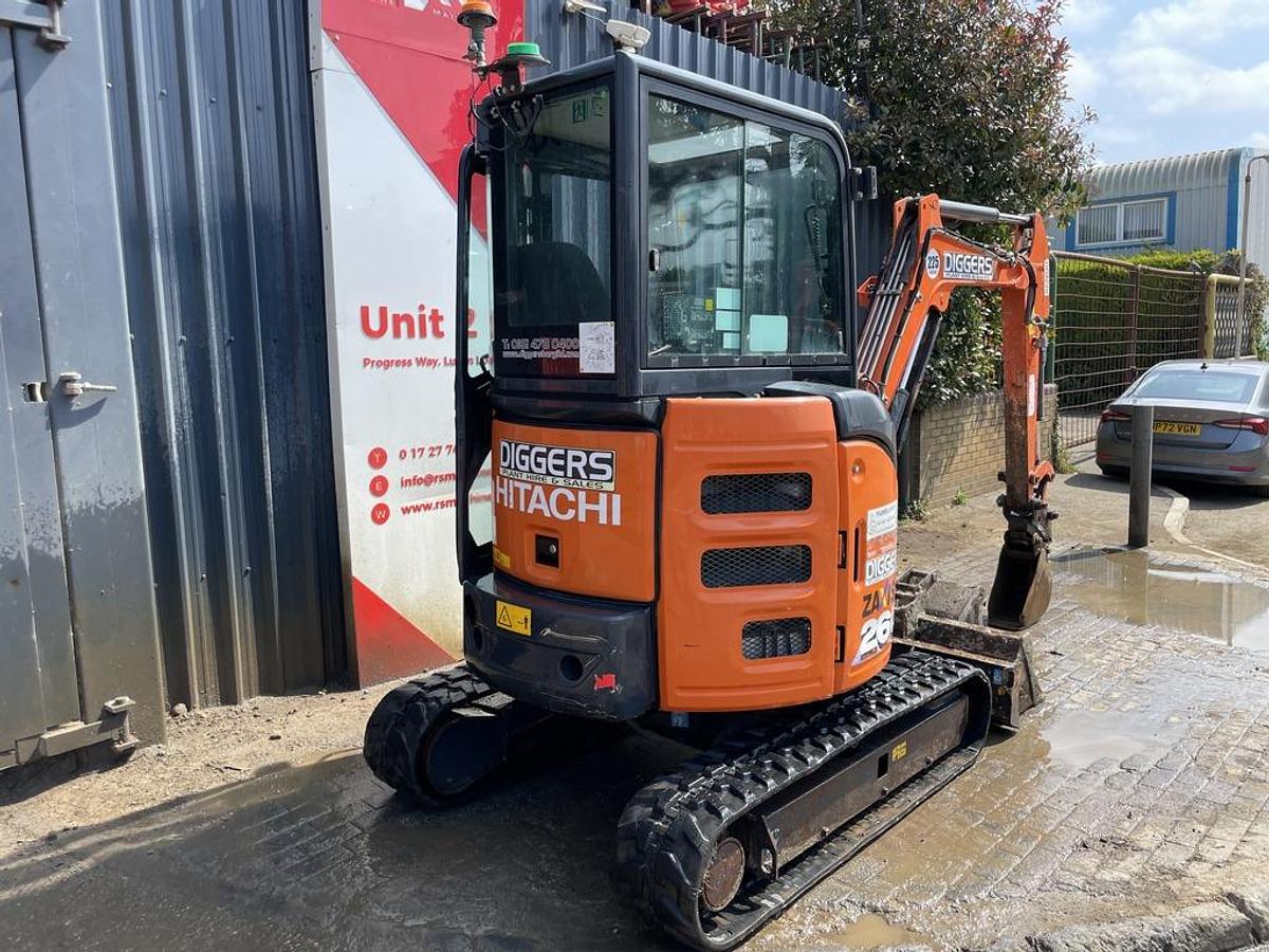 Used Hitachi ZX26 U-6 CR 2.7t Mini Excavator