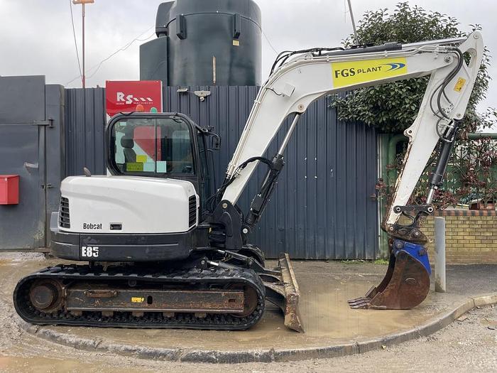 Used Bobcat E85 Midi Excavator