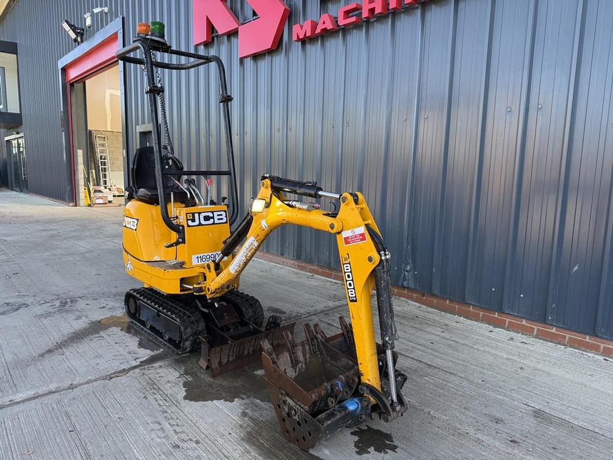 Used JCB 8008 CTS 1t Micro Excavator