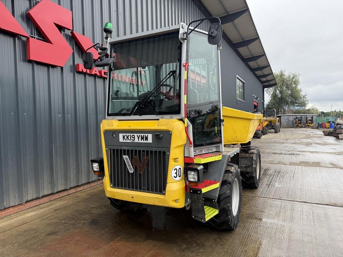 Used Wacker Neuson DV60 6t Dual View Swivel Dumper