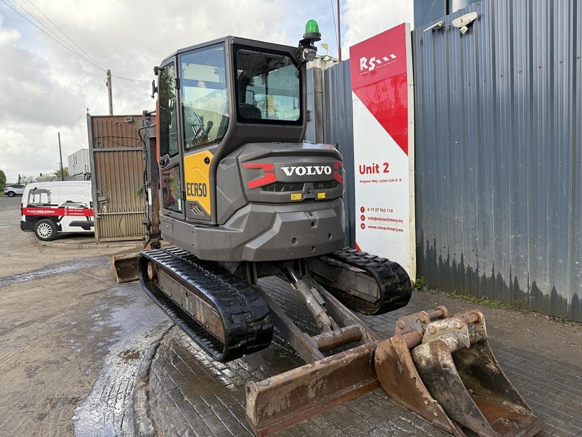 Used Volvo ECR50F 5t Mini Excavator