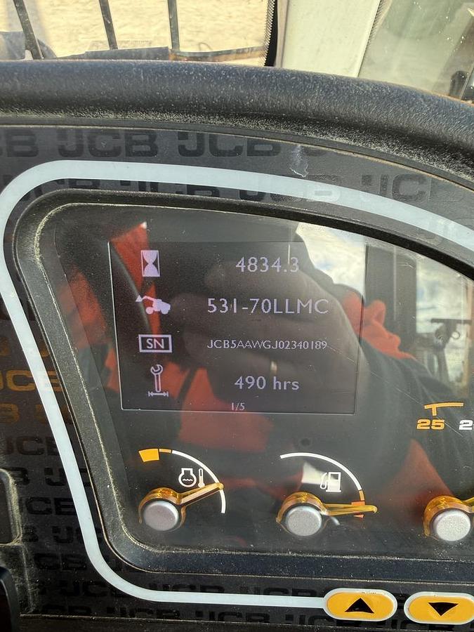 Used JCB 531-70 7m Telehandler