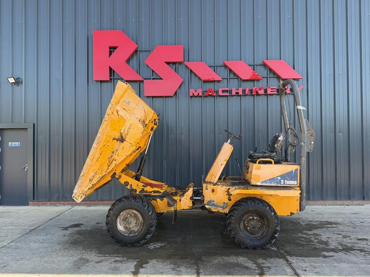 Used Thwaites 3 Tonne Swivel Dumper