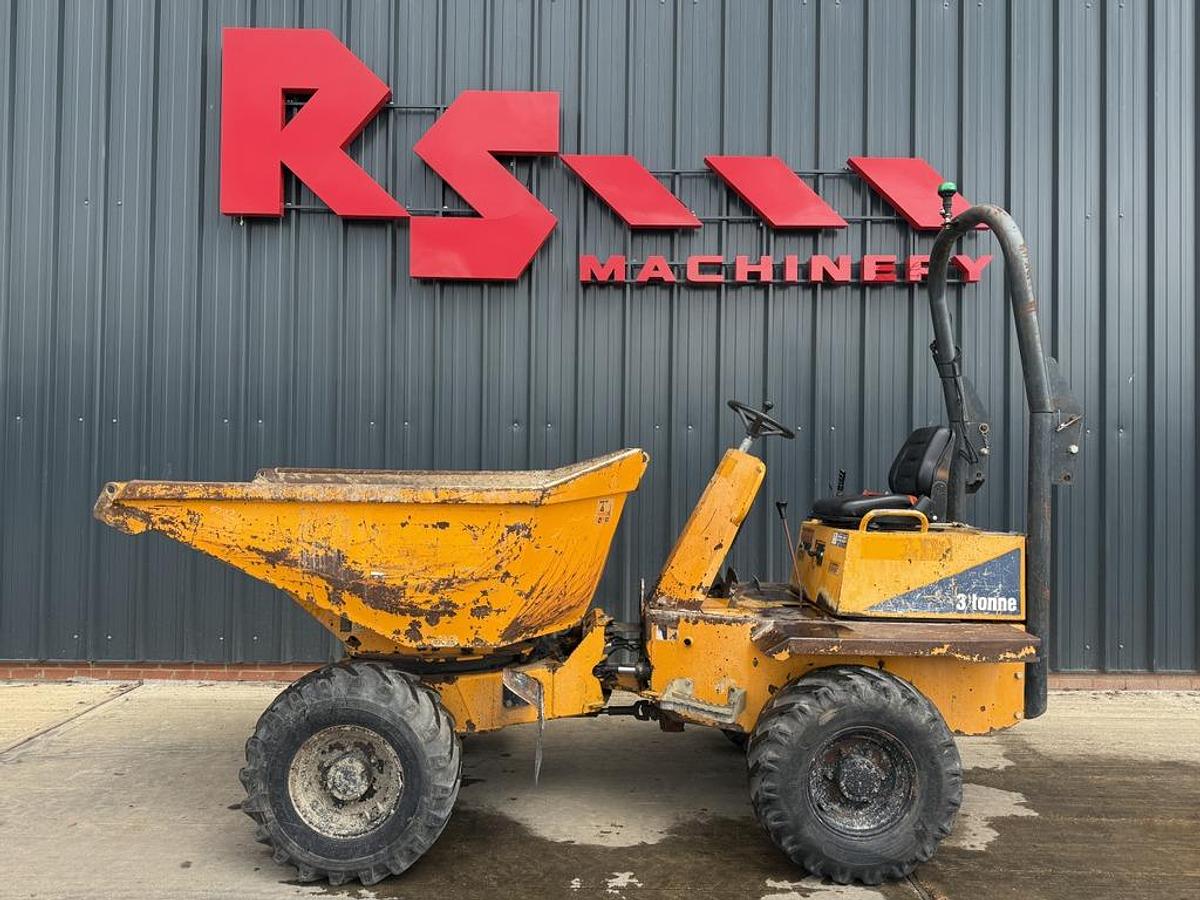Used Thwaites 3 Tonne Swivel Dumper