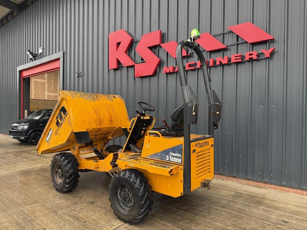 Used Thwaites 3 Tonne Hydrostatic Dumper