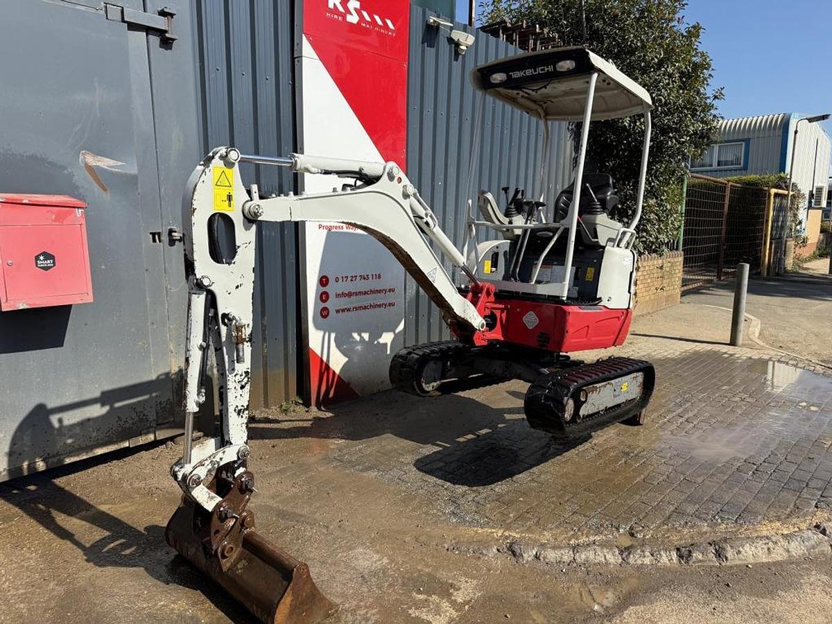 Used Takeuchi TB215R 1.6t Mini Excavator