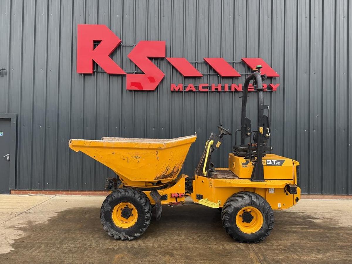 Used JCB 3T-2 ST 3t Swivel Dumper