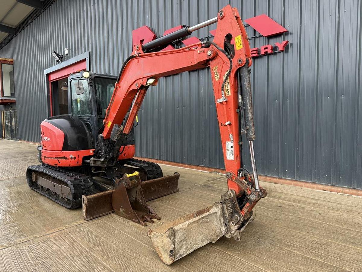 Used Kubota U55-4 5.5t Mini Excavator