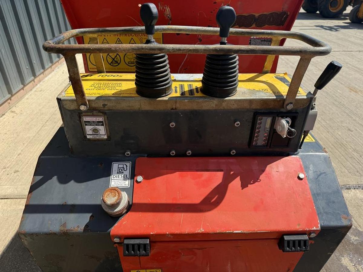 Used Slanetrac HT1000s 1t Track Dumper