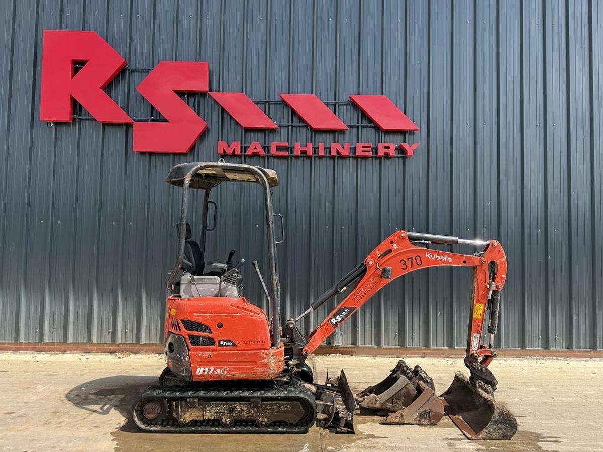 Used Kubota U17-3 1,7t Mini Excavator
