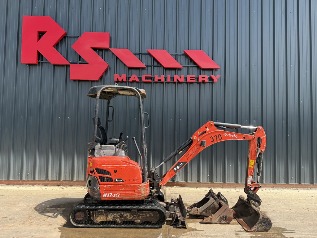 Used Kubota U17-3 1,7t Mini Excavator