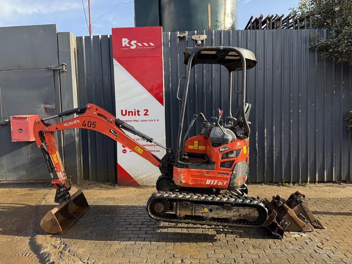 Used Kubota U17-3 1,7t Mini Excavator