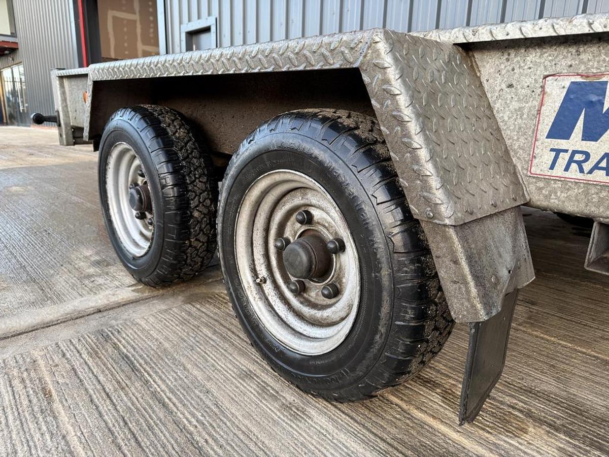 Used Meredith & Eyre MEP35106 3.5t Plant Trailer