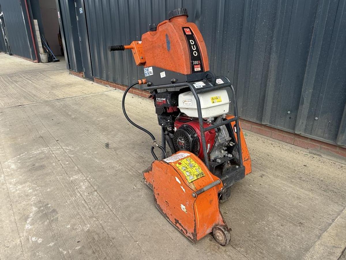 Used Belle DUO 350X Twin Blade Floor Saw