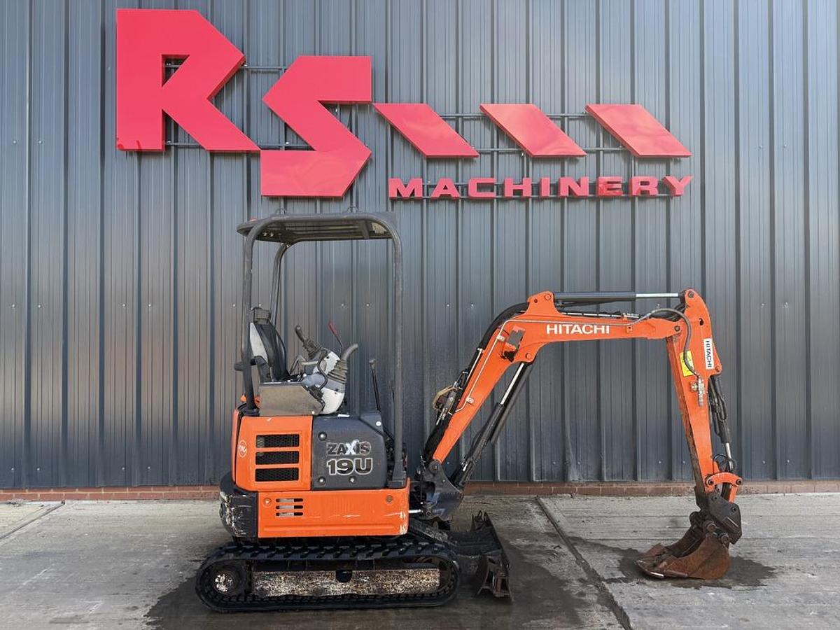 Used Hitachi ZX19 U-5A 1.9t Mini Excavator