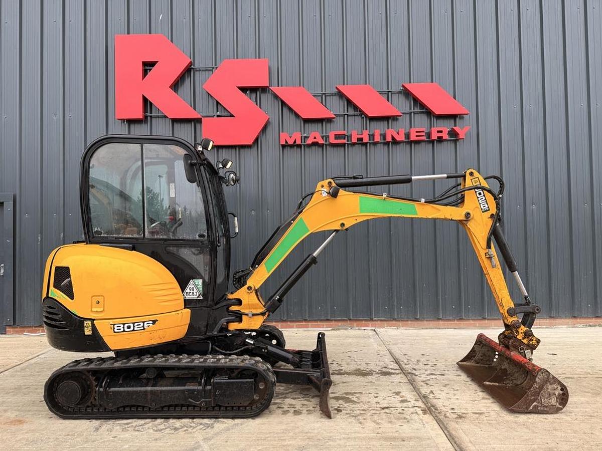Used JCB 8026 CTS 2.8t Mini Excavator