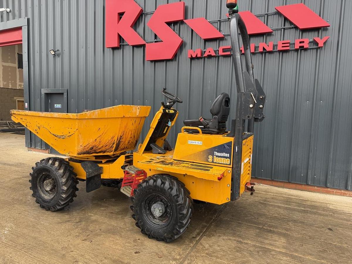 Used Thwaites 3 Tonne Hydrostatic Dumper