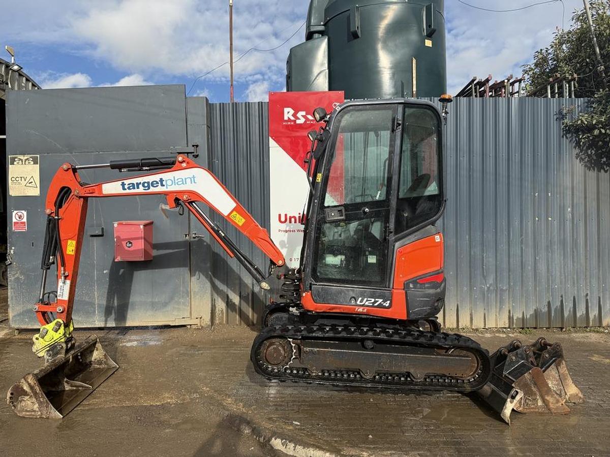 Used Kubota U27-4 2.7t Mini Excavator
