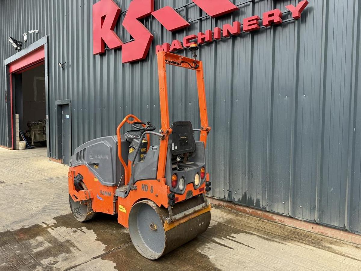 Used Hamm HD 8 VV 1.6t Roller